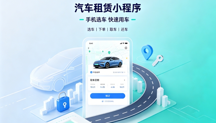 自营汽车租赁小程序定制开发深度案例|J9集团租车行业数字化私域转型解决方案